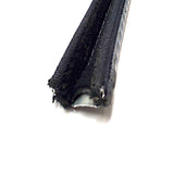 New 72" Black Edged Flexible Window Glass Channel Run - CC785880