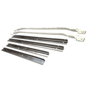 New Flat Fender Power Wagon Late Stainless Steel Side Angle Bed Strip Kit - BSK062SS-A