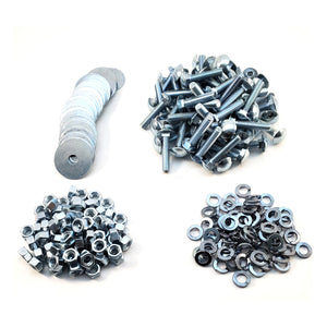 New Late Flat Fender Power Wagon Bed Strip Bolt Kit - Zinc Plated Steel - SSBK5668